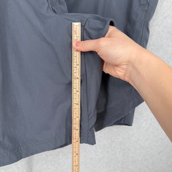 Duluth Mens Dry on the Fly 9" Shorts Size 2XL XXL Gray Blue Nylon Belted Outdoor - Picture 12 of 12